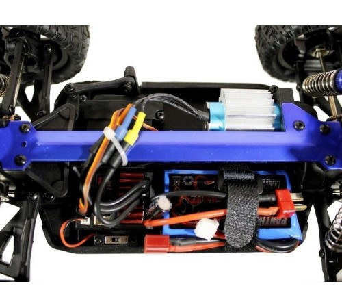 Радиоуправляемая трагги Remo Hobby S EVO-R Brushless (синяя) 4WD 2.4G 1/16 RTR