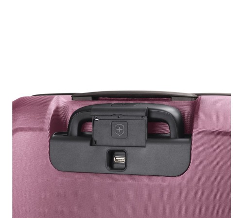 Чемодан VICTORINOX Connex, пурпурно-розовый, поликарбонат Makrolon, 40x20x55 см, 34 л