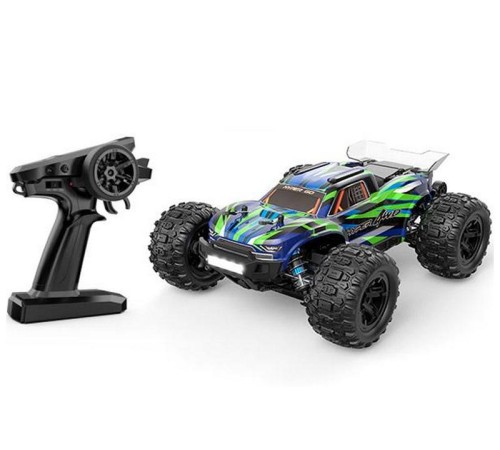 Радиоуправляемый монстр MJX Hyper Go 16108 (зеленый) 4WD 2.4G LED 1/16 RTR