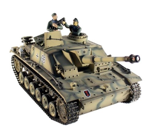 Р/У танк Taigen 1/16 SturmgeschutzIIIausf.gsd.kfz. (Германия) (для ИК танкового боя) 2.4G RTR