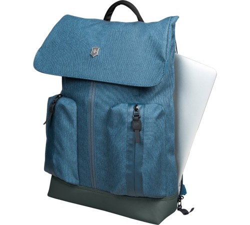 Рюкзак VICTORINOX Altmont Classic Flapover Laptop 15'', синий, полиэфирная ткань, 28x14x43 см, 13 л
