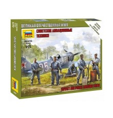 Сборные солдатики ZVEZDA Советские авиатехники, 1/72