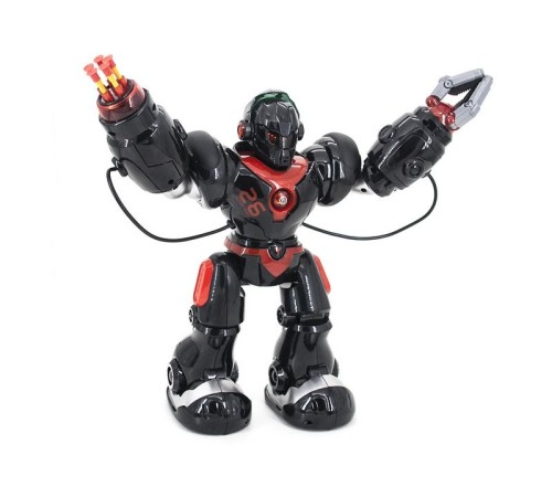 ИК робот AMWELL 7088 Robocop, звук, свет, танцы, сенсор, стреляет снарядами