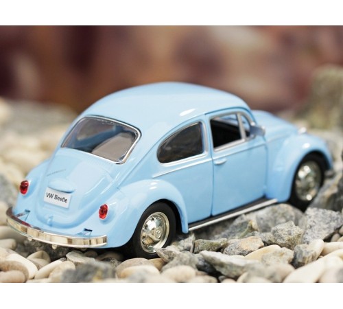 Машина Ideal 1:30-39 Volkswagen Beetle (блест. метал. фиолет.)