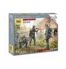 Сборные солдатики ZVEZDA Немецкая пехота 1939-1942гг, 1/72