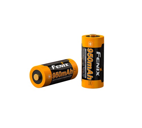 Аккумулятор Fenix 16340 ARB-L16-950P 950mAh Li-ion