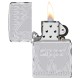 Зажигалка ZIPPO Armor® с покрытием High Polish Chrome, латунь/сталь, серебристая, 38x13x57 мм