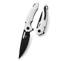 Нож Bestech Ornetta сталь D2, рукоять G10 белая