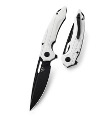 Нож Bestech Ornetta сталь D2, рукоять G10 белая