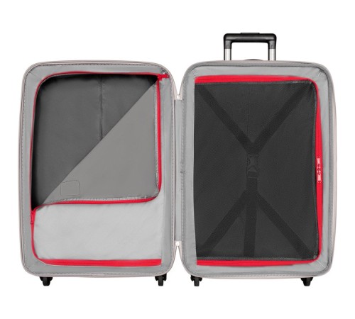 Чемодан VICTORINOX Etherius, чёрный, поликарбонат Bayer, 45x30x67 см, 65 л
