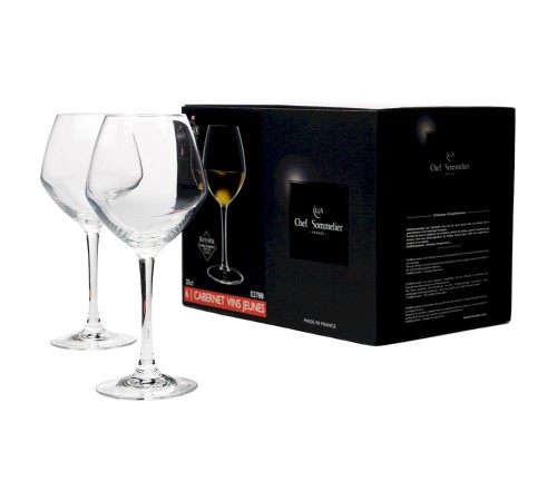 Бокалы для вина Chef&Sommelier Cabernet Vins Jeunes 350 мл. / 6 шт. в п/у.