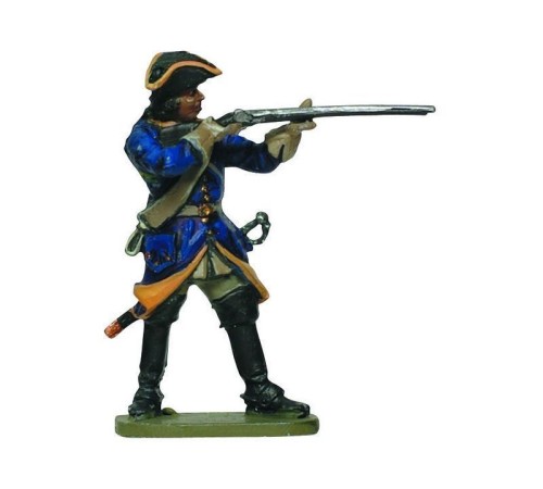 Сборные солдатики ZVEZDA Шведские драгуны Карла XII, 1/72