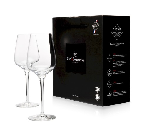 Бокалы для вина Chef&Sommelier Sublym 350 мл. / 2 шт. в п/у.