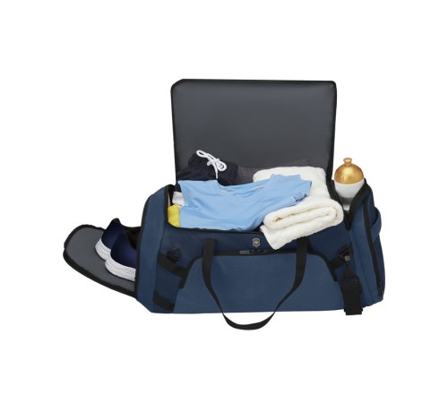 Рюкзак-сумка VICTORINOX VX Sport Evo 2-in-1 Backpack/Duffel, синий, полиэстер, 65x37x28 см, 57 л