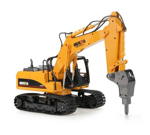 Радиоуправляемый экскаватор HUI NA 3in1 масштаб 1:14 2.4G - HN1550-60-70