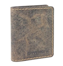Визитница WENGER Arizona, коричневый, воловья кожа, 8×1,5×10 см