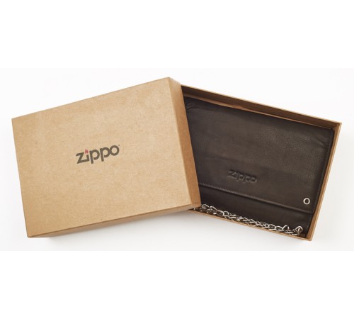 Бумажник байкера ZIPPO, цвет 