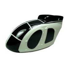 Кабина для вертолета Nine Eagles Kestrel 500SX, черный верх