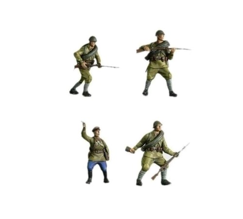 Сборная модель ZVEZDA Пехота Красной Армии N1, 1/35