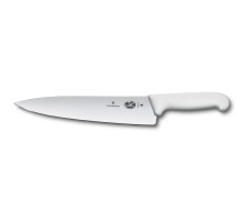 Нож разделочный VICTORINOX Fibrox, 25 см, белый