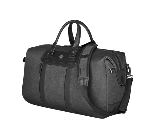 Дорожная сумка VICTORINOX Architecture Urban 2 Weekender, серый, полиэстер/кожа, 24x56x30 см, 45 л
