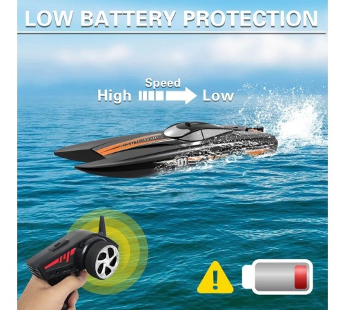Радиоуправляемый катер Volantex RC AtomicX Brushless 2.4G LiPo RTR