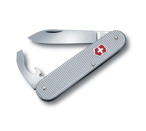 Нож перочинный VICTORINOX Bantam Alox, 84 мм, 5 функций, алюминиевая рукоять, серебристый