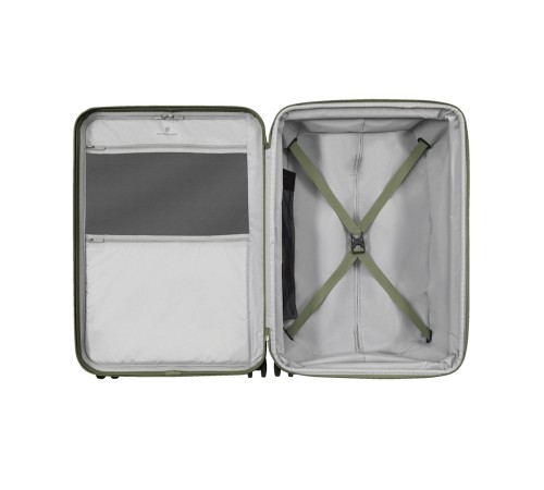 Чемодан VICTORINOX Connex, оливковый, 100% поликарбонат Makrolon, 47x29x69 см, 71 л