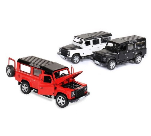 Машина Land Rover Defender 6604 1/32 свет, звук, в асс. инерция (1/12шт.), б/к, 15 см