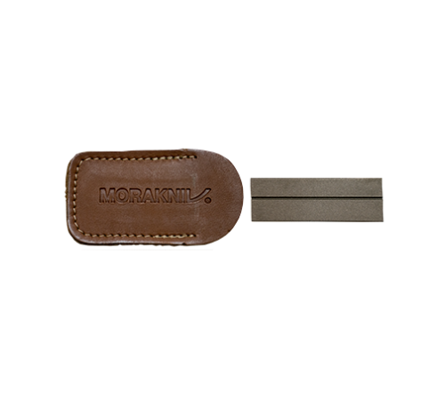 Точилка ручная Morakniv® Diamond Sharpener 600 Fine алмазная в кожаном чехле, 501-9860