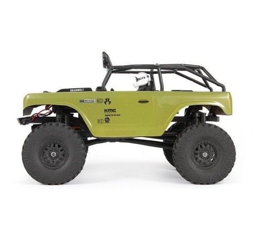 Модель для трофи 1:24 Axial SCX24 Deadbolt 4WD, электро, RTR (зеленый)