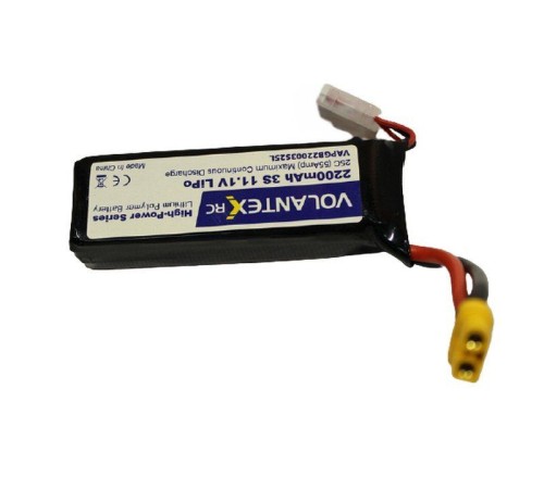 Аккумулятор Li-Po 2200mAh, 11,1V XT60 для катера Volantex RC Vector SR65