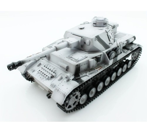 Р/У танк Taigen 1/16 Panzerkampfwagen IV Ausf.F2.Sd.Kfz (Германия) 2.4G RTR, зимний камуфляж