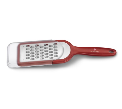 Тёрка крупная VICTORINOX, 26 см, АБС-пластик / сталь, красная, в картонной коробке