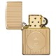Зажигалка ZIPPO Armor® Founder's Day с покрытием Gold Plate, латунь/сталь, золотистая, 38x13x57 мм