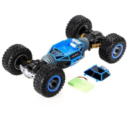 Радиоуправляемая машинка-перевертыш Hyper 2.4G 1/12 RTR (синяя) + Ni-Mh и З/У