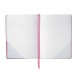 Записная книжка Cross Jot Zone, A4, 160 стр, ручка в комплекте. Цвет - черно-розовый