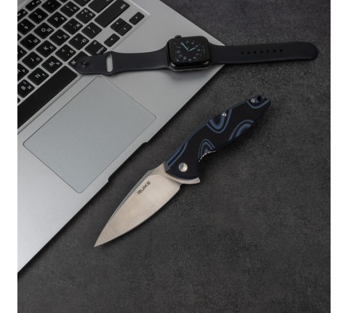 Нож Ruike Fang P105 черно-синий, P105-Q