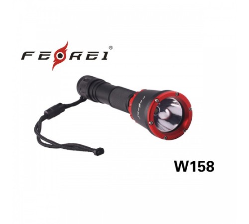 Фонарь для дайвинга Ferei W158 набор, красный, W158R