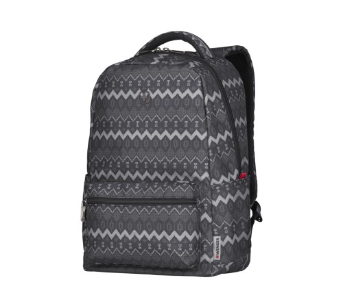 Рюкзак WENGER Colleague 16'', серый с рисунком, полиэстер, 36 x 25 x 45 см, 22 л