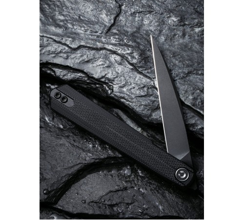 Складной нож CIVIVI Clavi Nitro-V Steel Black Stonewashed Handle G10 Black