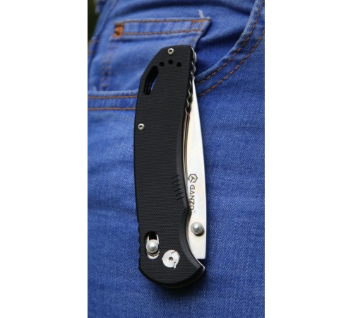 Нож Ganzo G7531 черный, G7531-BK