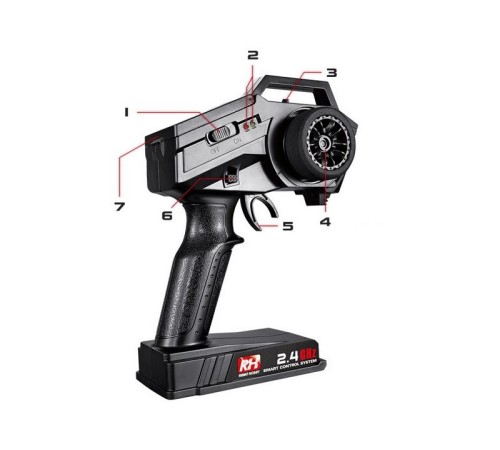 Передатчик на 2,4G для Remo Hobby 1/8