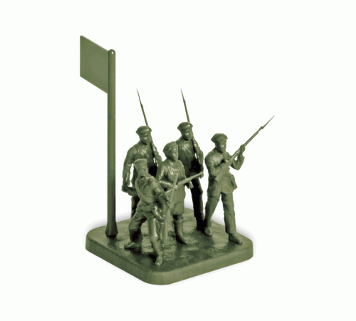 Сборные солдатики ZVEZDA Советское ополчение, 1/72