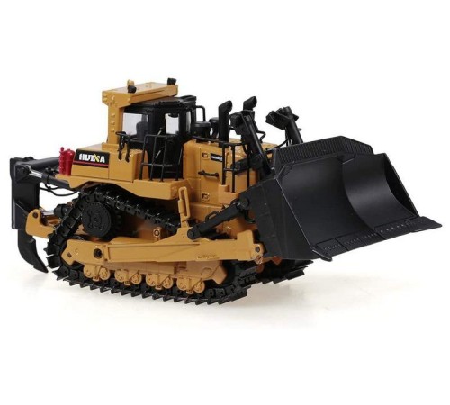 Металлический бульдозер HUI NA TOYS 1/50