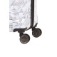 Чемодан WENGER CASCADE, белый с принтом, АБС-пластик, 42 x 26,5 x 62 см, 69 л
