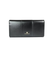 Кошелёк Cross Kelly Wall Black, кожа наппа, гладкая, цвет чёрный, 20 x 11 x 2,5 см
