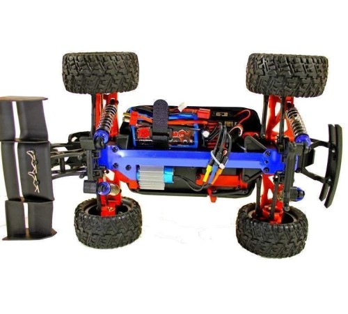 Радиоуправляемая трагги Remo Hobby S EVO-R Brushless UPGRADE (красный) 4WD 2.4G 1/16 RTR