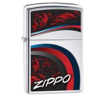 Зажигалка ZIPPO Classic с покрытием High Polish Chrome, латунь/сталь, серебристая, 38x13x57 мм