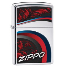 Зажигалка ZIPPO Classic с покрытием High Polish Chrome, латунь/сталь, серебристая, 38x13x57 мм